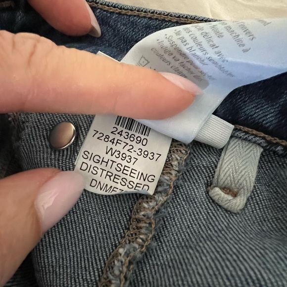 PAIGE Emmie High Rise Ankle Skinny Jeans in Sightseeing - Picture 6 of 8